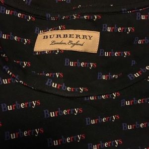 Burberry Multi-Color Print T-Shirt